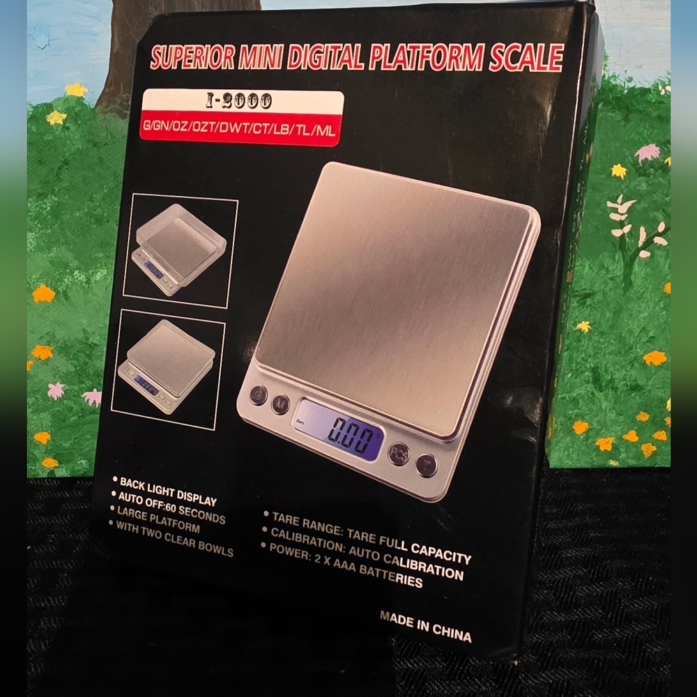 Digital Pocket Scale with LCD Display